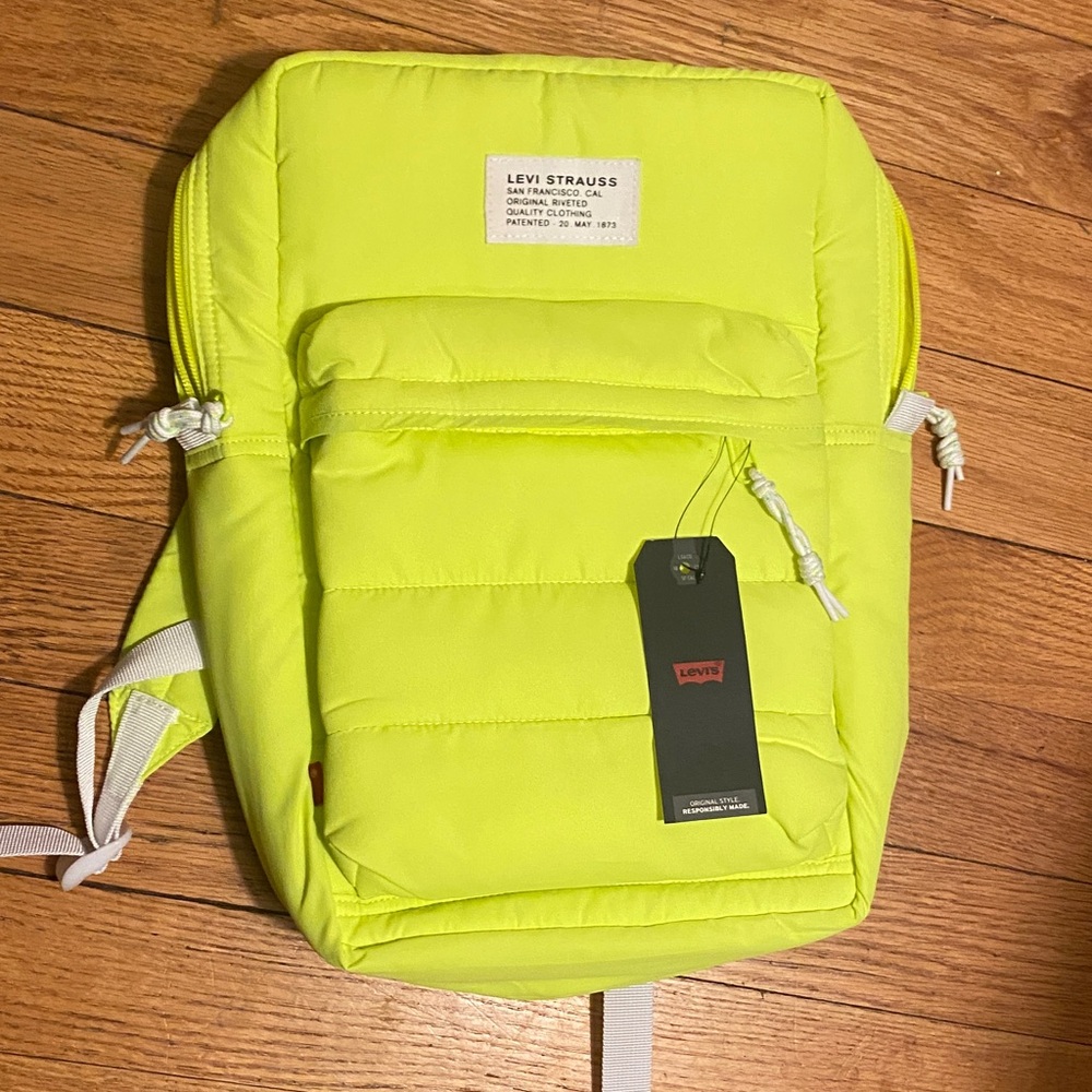 Levi's Vibrant Yellow Backpack